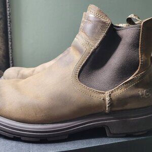 Men's Leather UGG Biltmore Chelsea Boots - Size 9